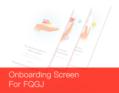 Onboarding  Screen For FQGJ