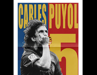 FOOTBALL POSTERS: Carles Puyol