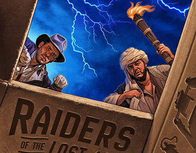 Raiders of The Lost Ark - Movie Poster Tribute