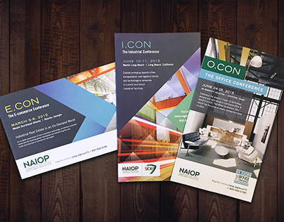 Conference brochures for NAIOP