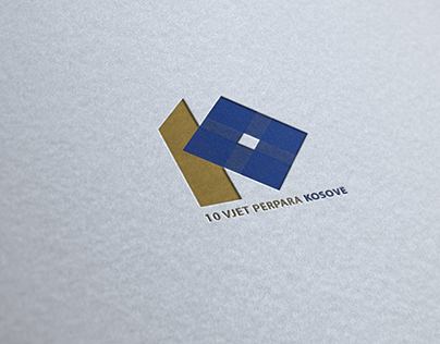 10 years of independence, Kosovo logo design