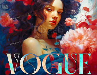 Vogue Album Cover Art PSD Template