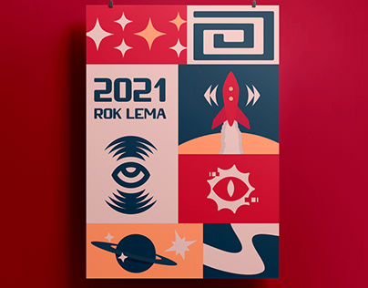 Posters for the year of Stanisław Lem
