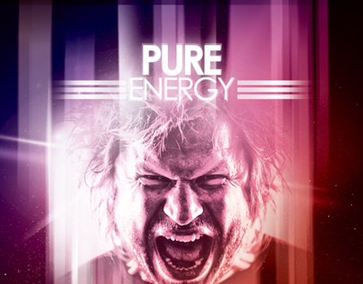 Pure Energy logo & poster design
