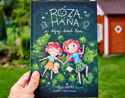 Book illustration Róza, Háňa a tajný život lesa