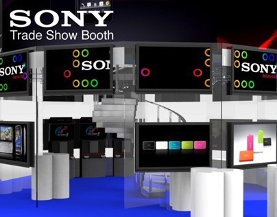 Sony Trade Show Booth