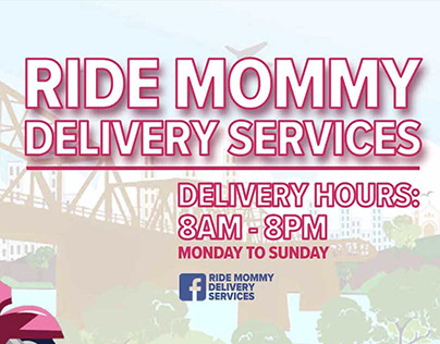 Ride Mommy Delivery Services Banner (Tuguegarao)