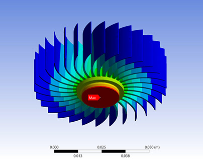 Steady State Thermal Analysis - Heat Sink 01