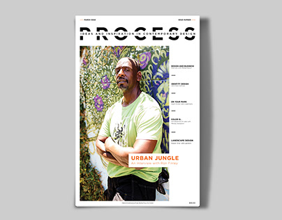 Process Magazine Design on Ron Finley