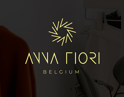 Logo design for a clothing fashion brand "Anna Fiori"