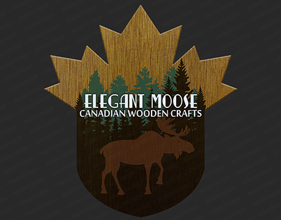 Small Business Logo Design - Elegant Moose