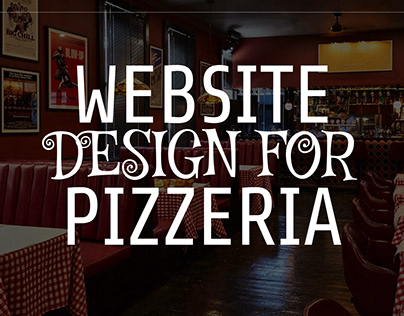 Website Design For an Italian Restaurant Pizzeria
