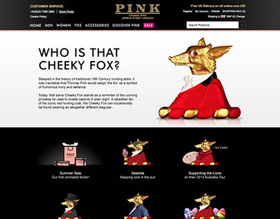 Cheeky Fox Page