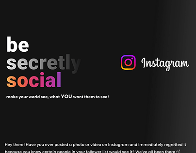 Differential Visibility for Instagram Post