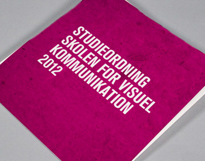Curriculum for the School of Visual Communication