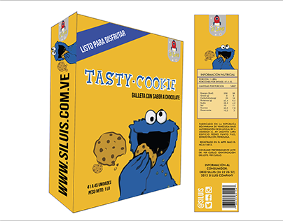 Propuesta de empaque Tasty Cookie