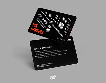 Zuk Studio Membership Card - 10th Anniversary Edition