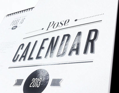 Pose Calendar - Media kit