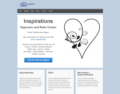 Inspirations Hypnosis Website
