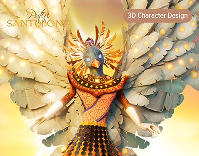 Puteri Santubong (3D Character Design)