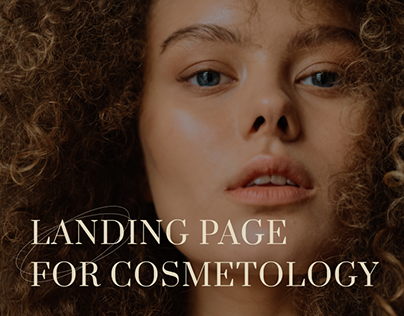 Landing page for cosmetology