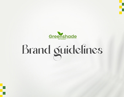 Greenshade Restaurant Brand Identity