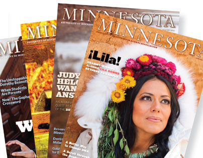 Selected Spreads from Minnesota Magazine