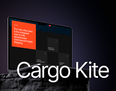 Project thumbnail - Cargo KITE - Ocean Transport & Logistic Website Design