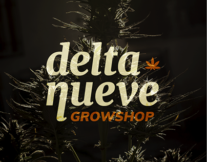 DeltaNueve Growshop - Brand Identity & Illustrations