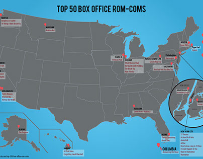 'RomCom' Map