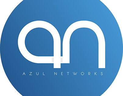Logotipo Azul Networks