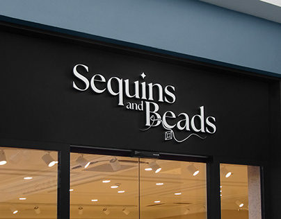 SEQUINS AND BEADS | JEWELRY BRAND IDENTITY