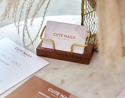 Cute Nails | Branding and website