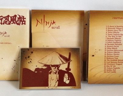 Ninja Scroll Packaging, and design DVD
