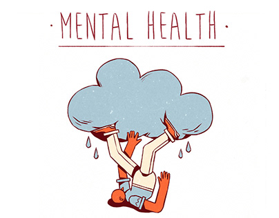 Mental health (editorial illustrations)