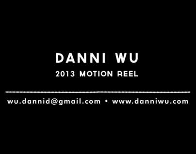 2013 Motion Reel