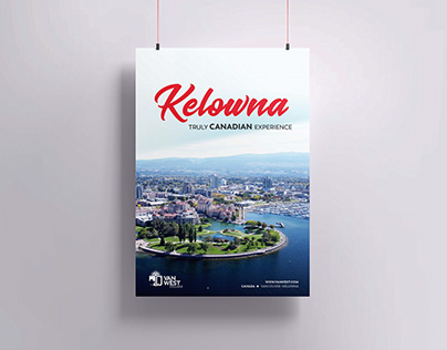 Kelowna City - Wall Poster