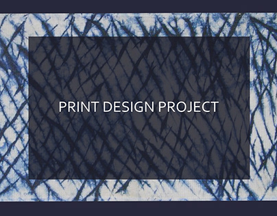 PRINT DESIGN COLLECTION INSPIRED BY CELLULAR STRUCTURE