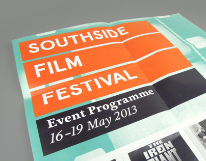 Glasgow SSFF 2013 - Brochure folded out to A3