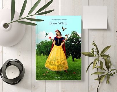 Cover for the fairy tale "Snow White"