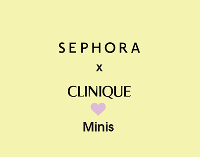 Clinique Minis x Sephora