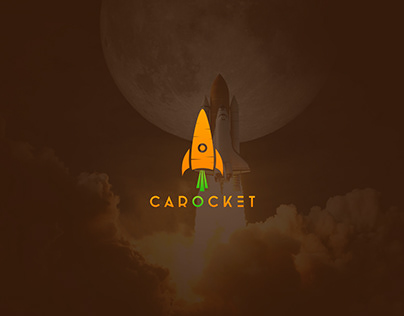 CAROCKET Logo Design Branding