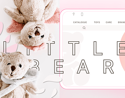 LITTLE BEAR | Newborn & kids' clothes website | UX/UI