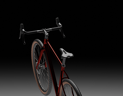 3D Printed Carbon Fiber Bike Frame