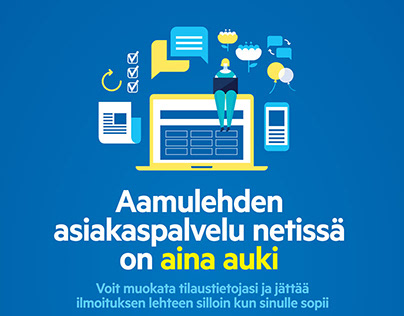 Ads | Aamulehti & Satakunnan Kansa Newspaper
