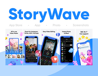 ASO for App StoryWave (App Store, Screenshots)