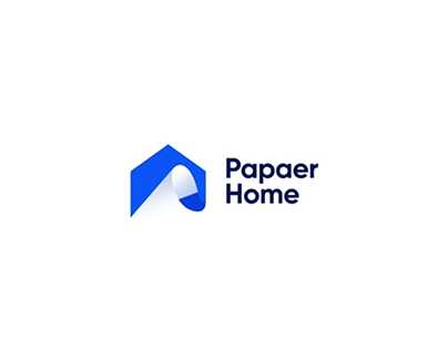 Home papaer logo design
