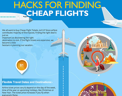 Cheap Flight - Infographics