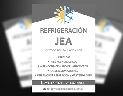 Propuesta de folleto Refrigeración JEA.