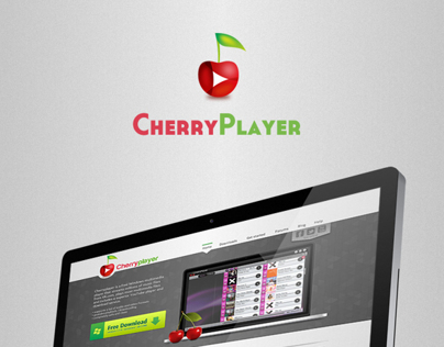 CherryPlayer Landing Page